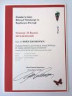 Uzm. Dr. Burcu Kaner Soylu Fiziksel Tıp ve Rehabilitasyon sertifikası