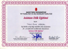 Dr. Dt. Y. Emre Meral Diş Hekimi sertifikası