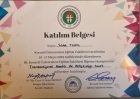 Klinik Psikolog  Sena Tunç Psikoloji sertifikası