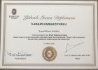 Uzm. Psk. İlknur Karakoyunlu Psikoloji sertifikası