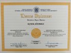 Uzm. Kl. Psk. Ecem Sönmez Peçenek Psikoloji sertifikası