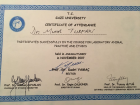 Doç. Dr. Murat Turfan Kardiyoloji sertifikası