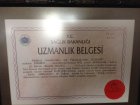 Op. Dr. Merve Biçer Kadın Hastalıkları ve Doğum sertifikası