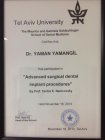 Dt. Yaman Yamangil Diş Hekimi sertifikası