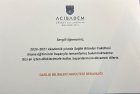 Dyt. Melda Gizem Tavukçuoğlu Diyetisyen sertifikası