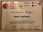 Op. Dr. Ersoy Taşpınar Genel Cerrahi sertifikası