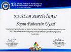 Prof. Dr. Fahrettin Uysal Çocuk Sağlığı ve Hastalıkları sertifikası