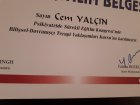 Uzm. Dr. Cem Yalçın Psikiyatri sertifikası