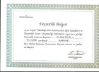 Prof. Dr. Sibel Çatırlı Enar Kardiyoloji sertifikası