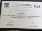 Dr. Öğr. Üyesi Hüsniye Sinem Gürbüz Dermatoloji sertifikası