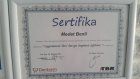 Dt. Medet Benli Diş Hekimi sertifikası