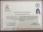 Uzm. Dr. Mernuş Kadifeci Tümer Geleneksel ve Tamamlayıcı Tıp sertifikası