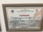 Dr. Özge Aydın Medikal Estetik Tıp Doktoru sertifikası