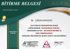 Dyt. Gizem Karagöz Diyetisyen sertifikası