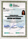 Psk. Rümeysa Kılıç Psikoloji sertifikası