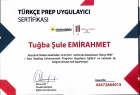 Dil ve Konuşma Terapisti Tuğba Emir Dil Konuşma Bozuklukları sertifikası