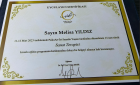 Psk. Melisa Yıldız Psikoloji sertifikası
