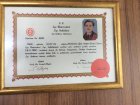 Prof. Dr. Eray Copcu Plastik Rekonstrüktif ve Estetik Cerrahi sertifikası