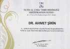 Op. Dr. Ahmet Şirin Kulak Burun Boğaz hastalıkları - KBB sertifikası