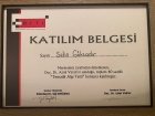 Uzm. Psk. Selin Gökçadır Psikoloji sertifikası