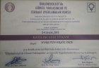 Op. Dr. Nurettin Ersöz İnce Kadın Hastalıkları ve Doğum sertifikası