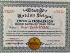 Klinik Psikolog  Deniz Çelebi Uysal Psikoloji sertifikası