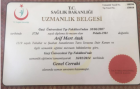 Op. Dr. Mert Atak Genel Cerrahi sertifikası