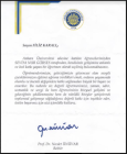 Pedagog Filiz Karalı Pedagoji sertifikası