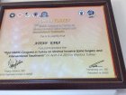 Op. Dr. Ayhan Kara Beyin ve Sinir Cerrahisi sertifikası