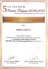 Doç. Dr. Bora Coskun Kadın Hastalıkları ve Doğum sertifikası