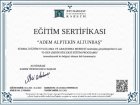 Aile Danışmanı Adem Alptekin Altunbaş Aile Danışmanı sertifikası