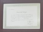 Prof. Dr. Şükrü Aydın Düzgün Genel Cerrahi sertifikası
