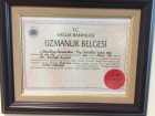 Prof. Dr. Mustafa Benekli Tıbbi Onkoloji sertifikası
