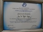 Prof. Dr. M. Özgür Sayın Diş Hekimi sertifikası