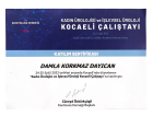 Fzt. Damla Korkmaz Dayıcan Fizyoterapi sertifikası