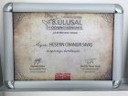 Dt. Hüseyin Cihangir Savaş Diş Hekimi sertifikası