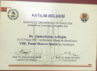 Op. Dr. Alpkorkuttaş Arifoğlu Ortopedi ve Travmatoloji sertifikası