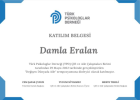 Uzm. Kl. Psk. Damla Eralan Psikoloji sertifikası