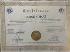 Psk. Duygu Kıymaz Psikoloji sertifikası