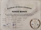 Fzt. Hande Manav Fizyoterapi sertifikası