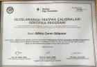 Klinik Psikolog  Göksu Gülpınar Klinik Psikolog sertifikası