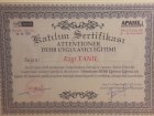 Uzm. Psk. Ezgi Turhan Psikoloji sertifikası