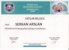 Doç. Dr. Serkan Arslan Çocuk Cerrahisi sertifikası