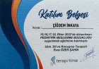 Fzt. Çiğdem İnkaya Fizyoterapi sertifikası