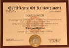 Dyt. Deniz Bingöl Diyetisyen sertifikası