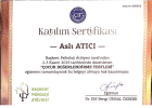 Uzm. Kl. Psk. Aslı Atıcı Klinik Psikolog sertifikası