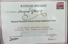 Dt. Semra Demir Diş Hekimi sertifikası