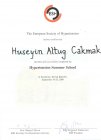Doç. Dr. Hüseyin Altuğ Çakmak Kardiyoloji sertifikası