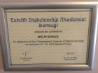 Uzm. Dr. Dt. Melih Şengül Diş Hekimi sertifikası