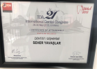 Dt. Seher Yavaşlar Diş Hekimi sertifikası